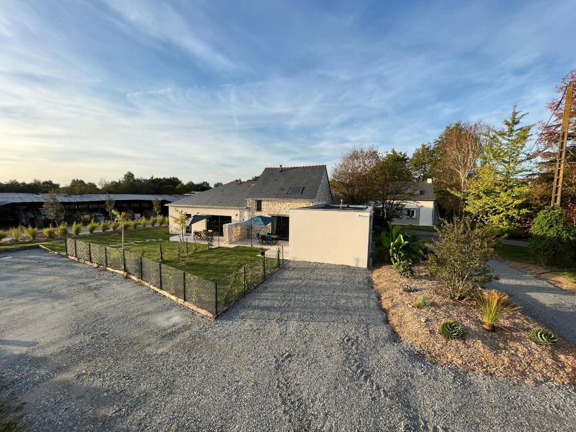 Gite Familial Renove Pres Du Canal De Nantes Avec Jardin, Terrasse, Wifi Et Chambres Mansardees - Fr-1-306-1263 Nort-sur-Erdre  Exterior foto